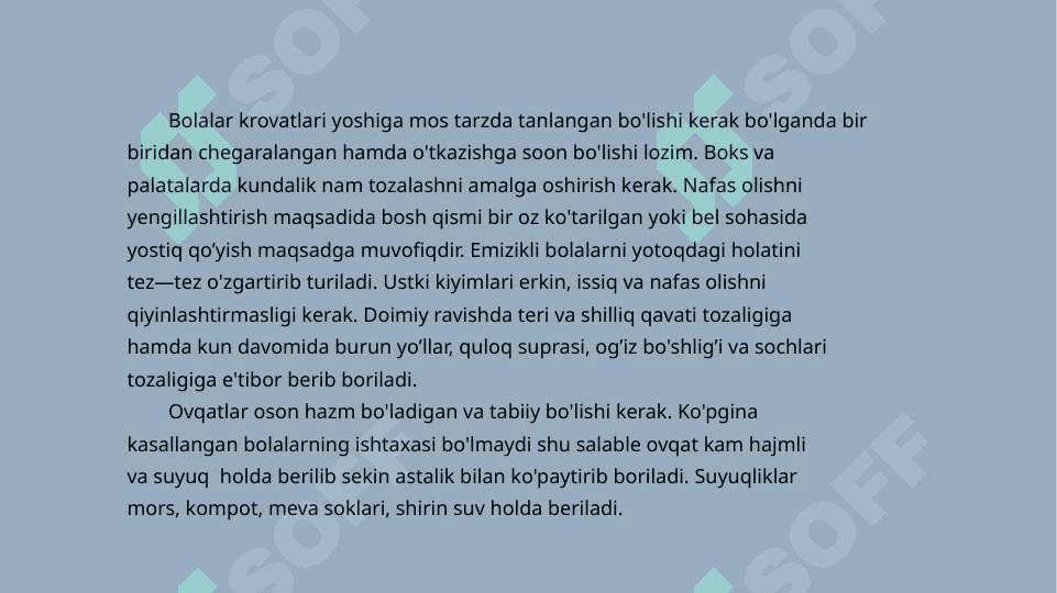 Nafas tizimi kasalliklari bilan kasallangan bemorlarni parvarishi va ularning nazorati. 6