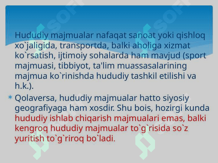 hududiy ishlab chiqarish majmualari 8