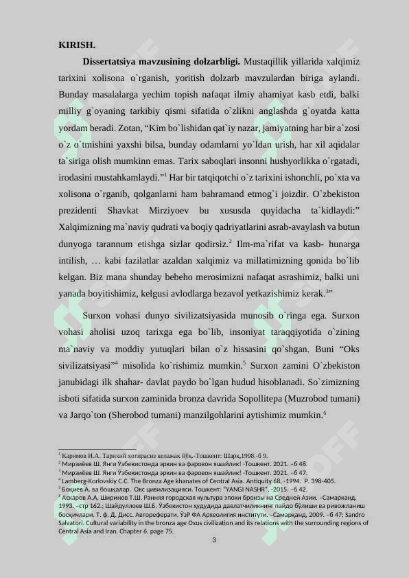 SURXON VOHASIDA HUNARMANDCHILIK TURLARI VA RIVOJLANISHI (Buxoro amirligi davrida) 3