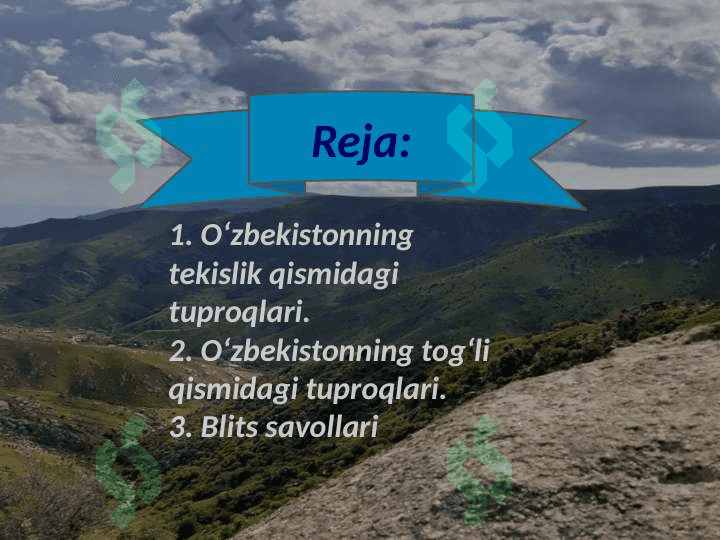 O‘zbekiston tuproqlari 2