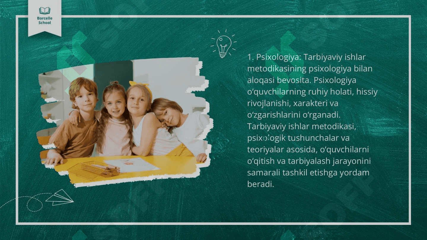 Tarbiyaviy ishlar metodikasining boshqa fanlar bilan aloqasi 3