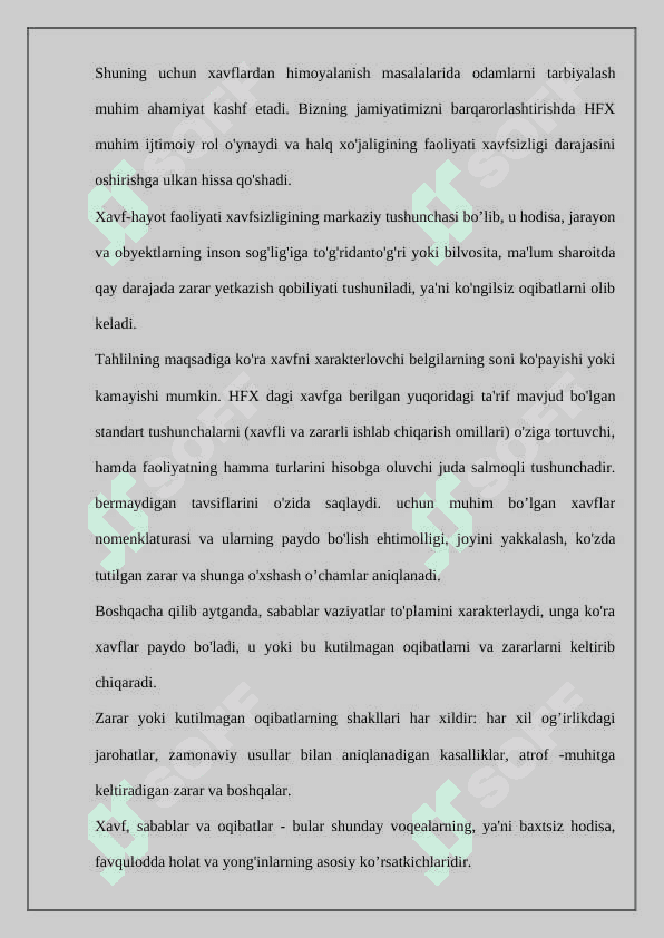 Faoliyat xavfsizligini ta’minlashda psixologik omillarning ahami 4
