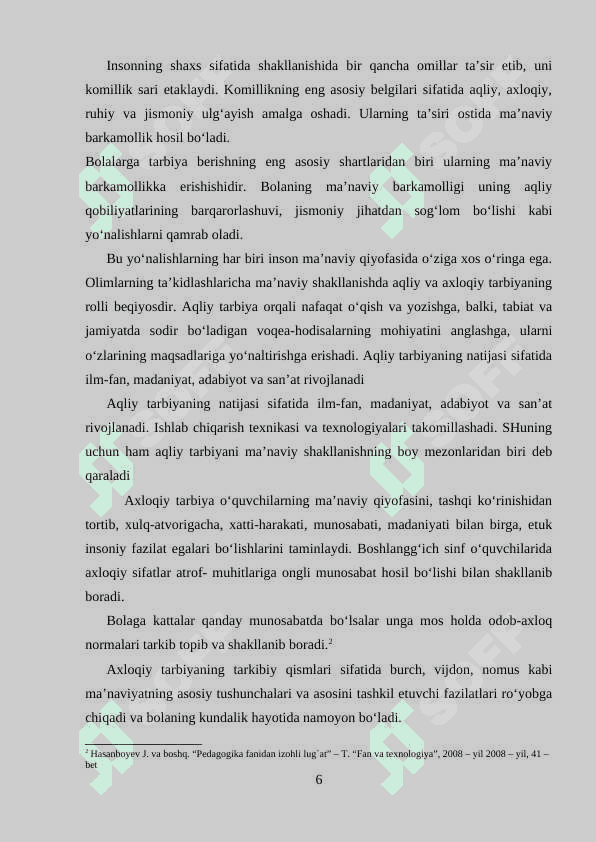 O’quvchilarni tarbiyalashda rivoyat va hadislardan foydalanish.docx 6