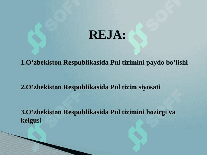 O’zbekiston Respublikasida Pul Tizimi pptx 2