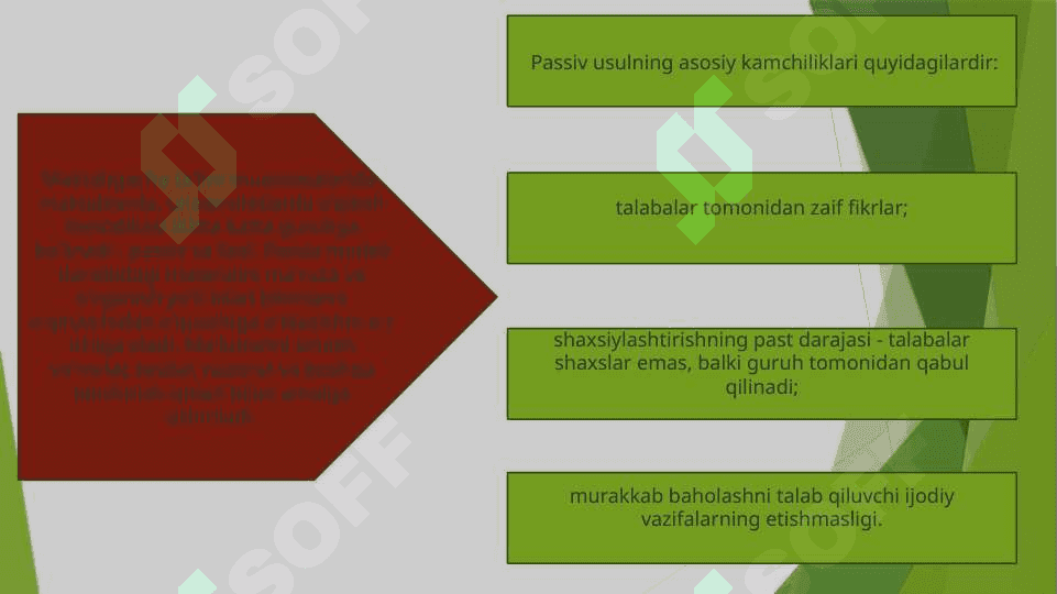 Interaktiv ta’lim tizimi, uning tamoyillari va uslublari 4