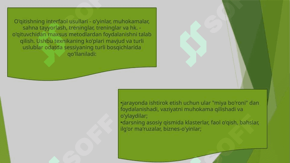 Interaktiv ta’lim tizimi, uning tamoyillari va uslublari 7