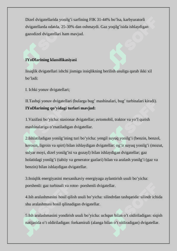 Ichki yonuv dvigatellari 5