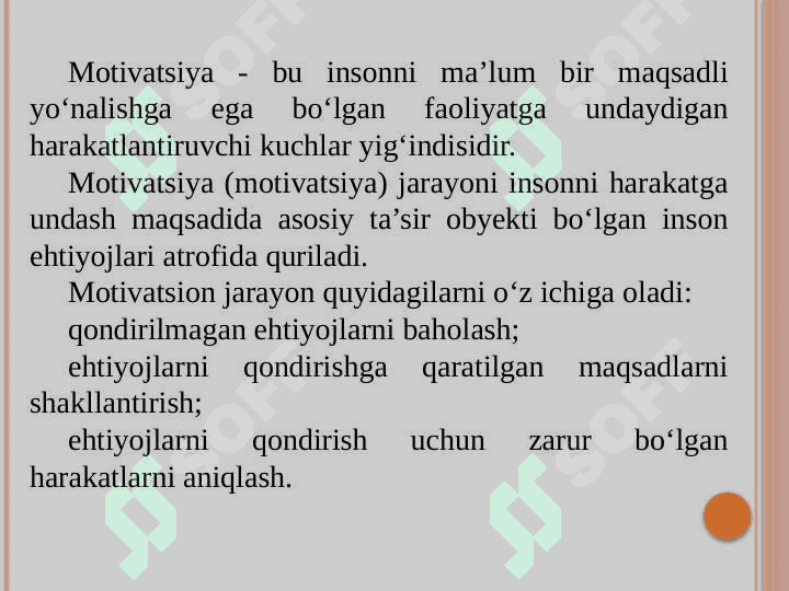 MOTIVATSIYANING ASOSIY TURLARI VA RIVOJLANISH BOSQICHLARI (2) 2