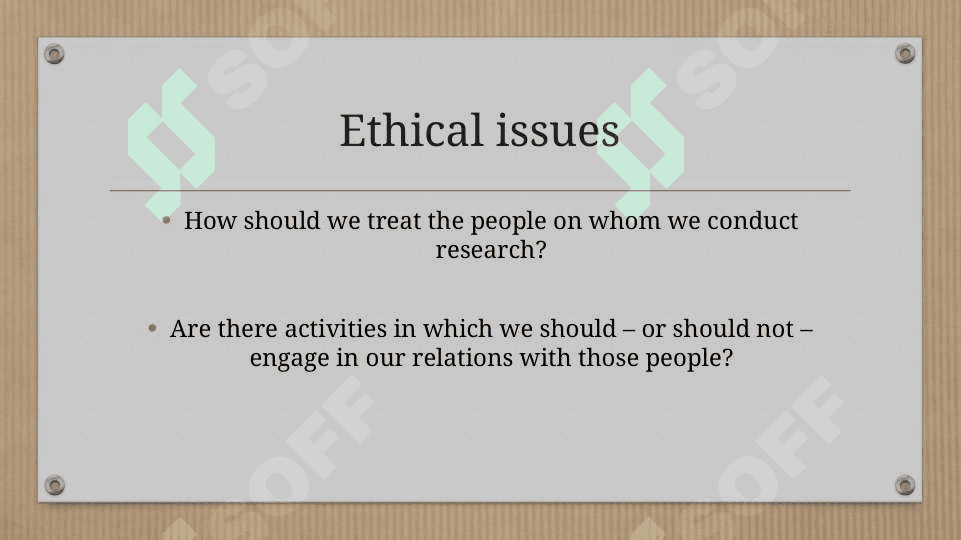 Social Reseacrh 2