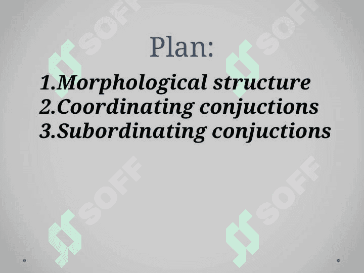 Conjuctions 2