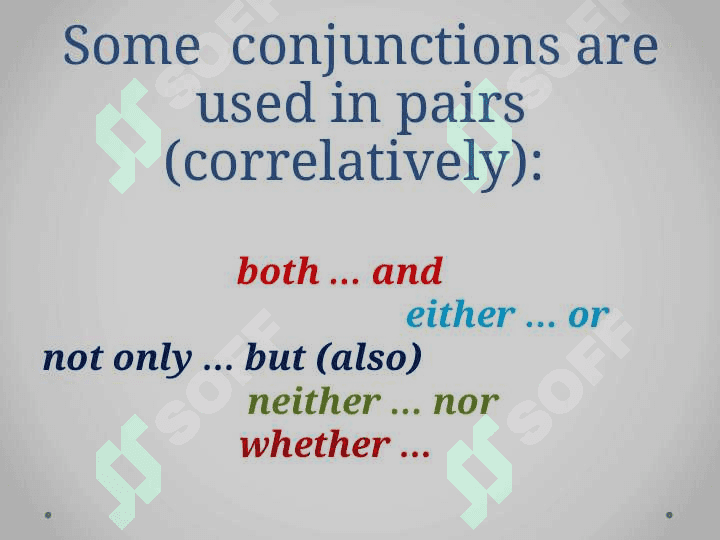 Conjuctions 5