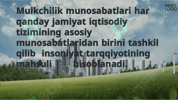 'Davlat mulkini xususiylashtirish va boshqarish iqtisodiyotini tartibga solish vositasi 3