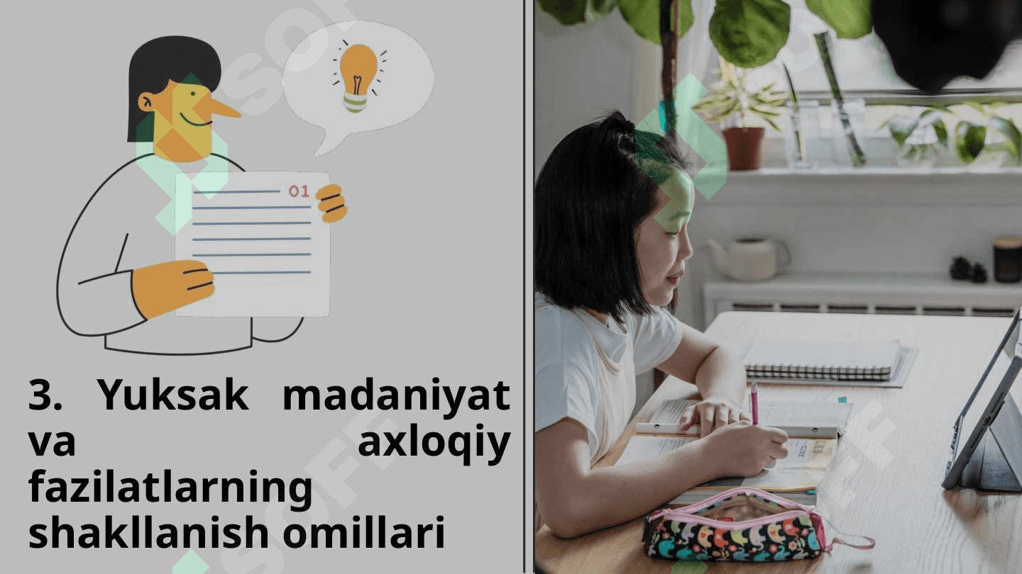 Yuksak madaniyatli mutaxassis va uning axloqiy sifatlari 8