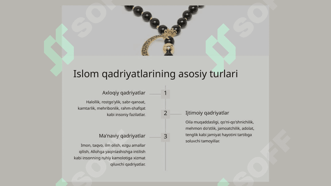 Islom qadriyatlari va ma’rifatining hozirgi davrdagi ahamiyati 6