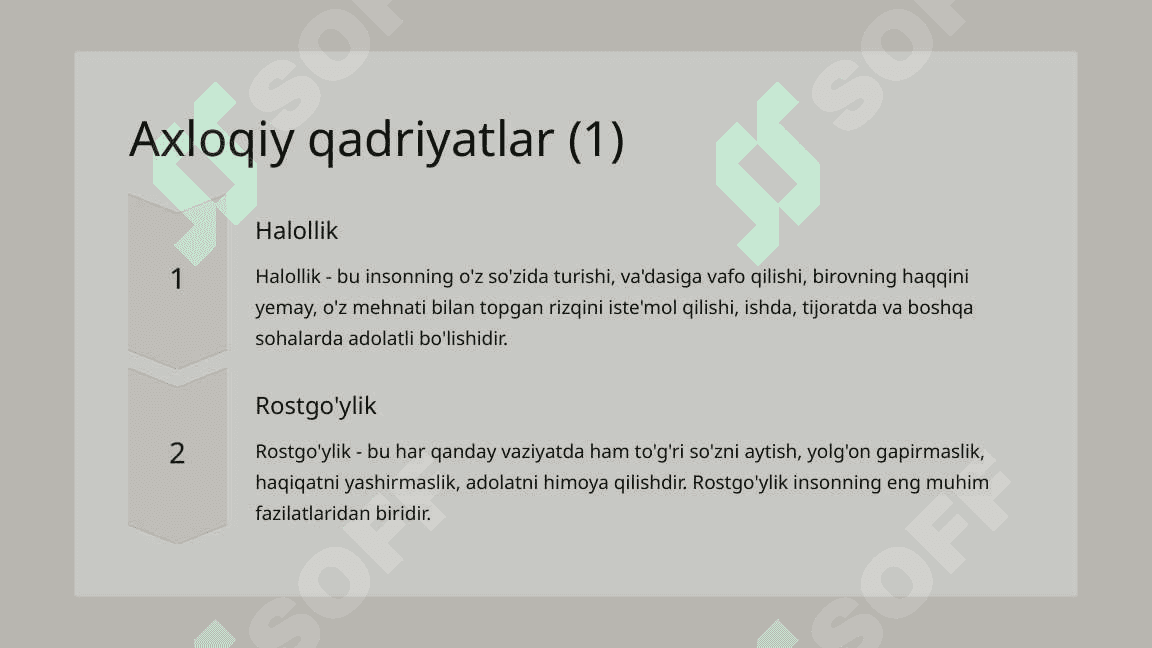 Islom qadriyatlari va ma’rifatining hozirgi davrdagi ahamiyati 7