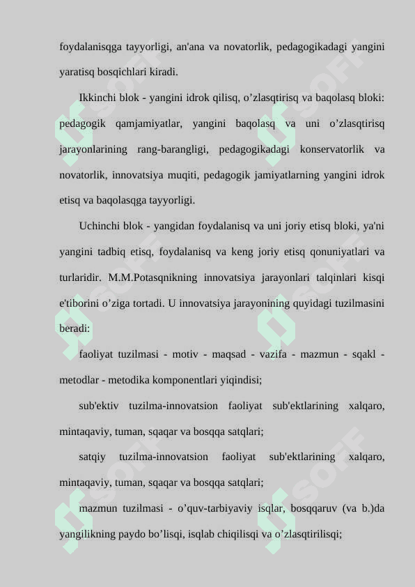 O’qituvchining innovatsion faoliyati 7