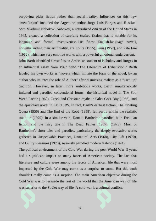 American literature after WWII. James Jones and his novel From Here to Eternity 6