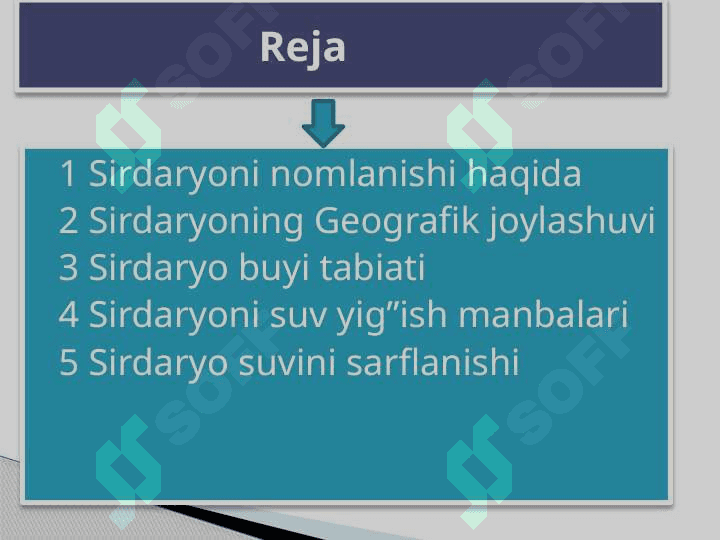 Sirdaryoga gidrografik tavsif 2