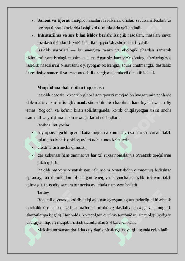 Issiqlik nasoslari 8