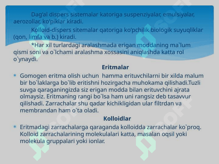 Dispers sistemalarning fizik-kimyosi 5