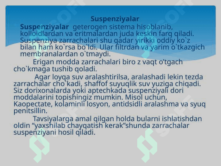 Dispers sistemalarning fizik-kimyosi 7