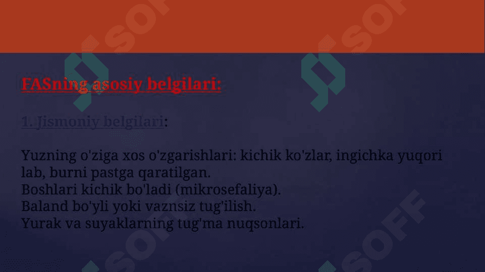 Yangi tug'ilgan chaqaloqda alkogol sindromi . Narkomanlar bolalari 4