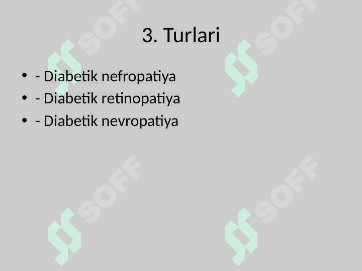 DIABETIK MIKROANGIOPATIYA . Diabet bilan bog‘liq mikrotomirlarning zararlanishi 4