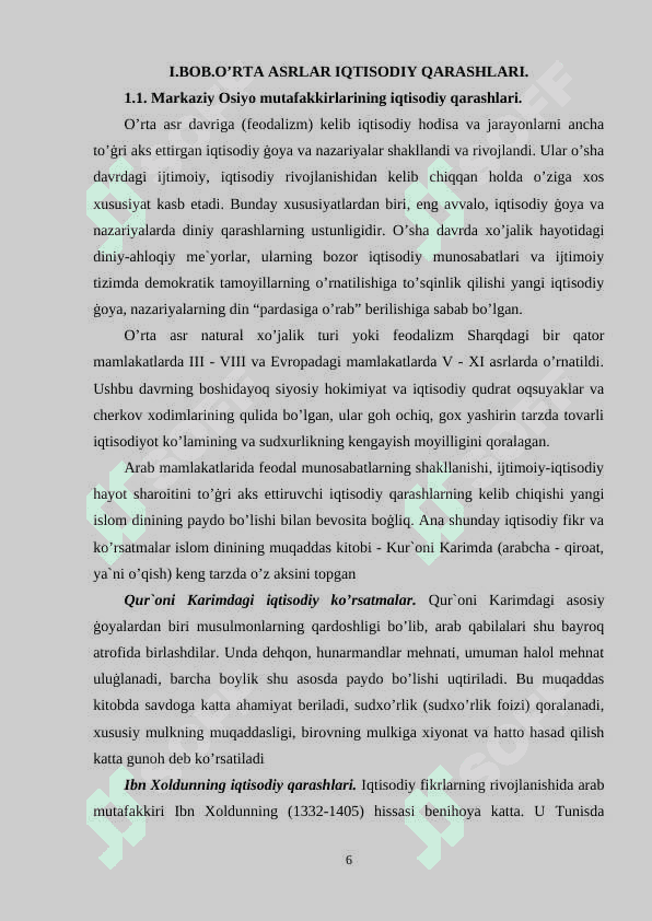 O'rta asrlar iqtisodiy qarashlari. Merkantilizm iqtisodiy ta'limoti 7