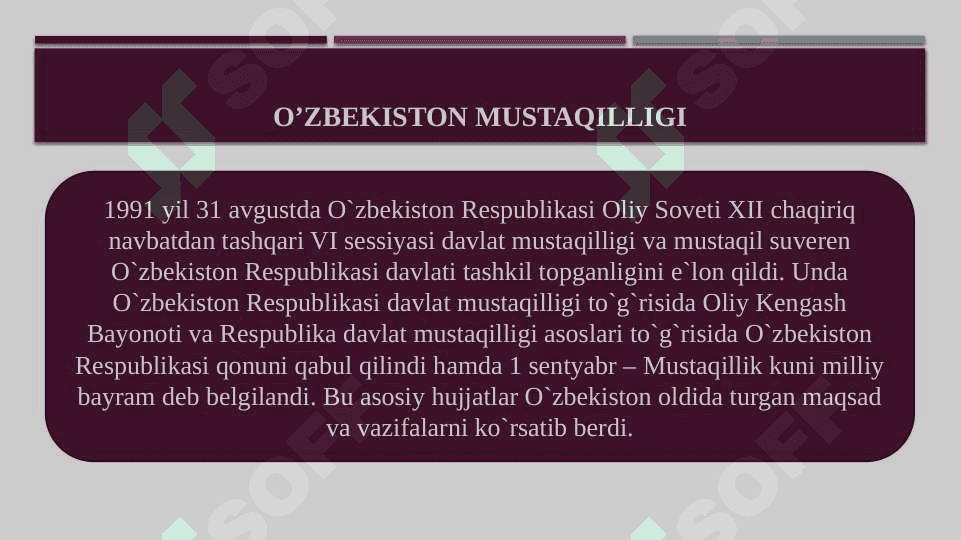 mustaqillikni qo’lga kiritilishi 5