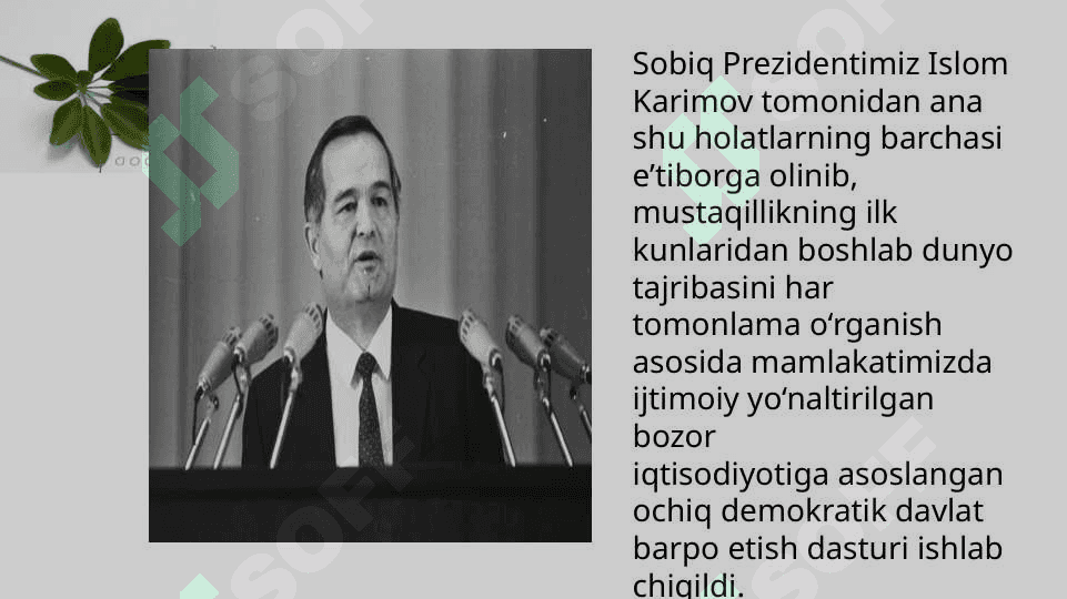 MUSTAQILLIK YILLARIDA DAVLAT BOSHQARUVI TIZIMIDA AMALGA OSHIRILGAN ISLOHOTLAR. 6