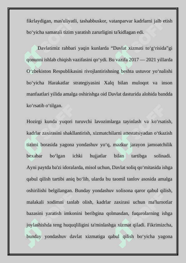 MUSTAQILLIK YILLARIDA DAVLAT BOSHQARUVI TIZIMIDA AMALGA OSHIRILGAN  ISLOHOTLAR 5