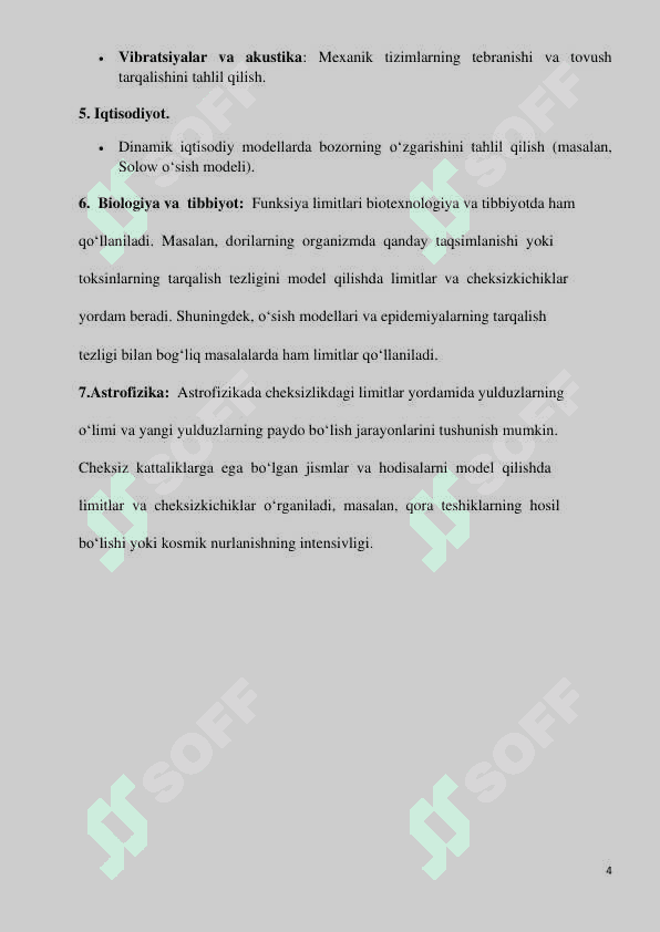 XUSUSIY HOSILALI DIFFERENSIAL TENGLAMALAR HAQIDA ASOSIY TUSHUNCHA 4