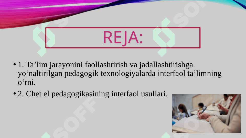 Ta’limning interfaol metodlari 2