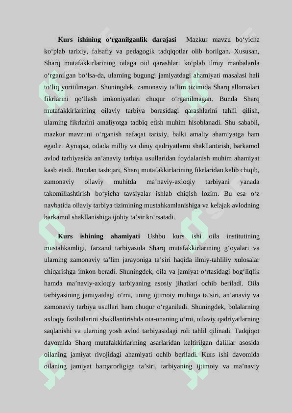 Sharq mutafakkirlarining merosida oila va oilada bolalarni maʼnaviy-axloqiy tarbiyalash masalalari 4