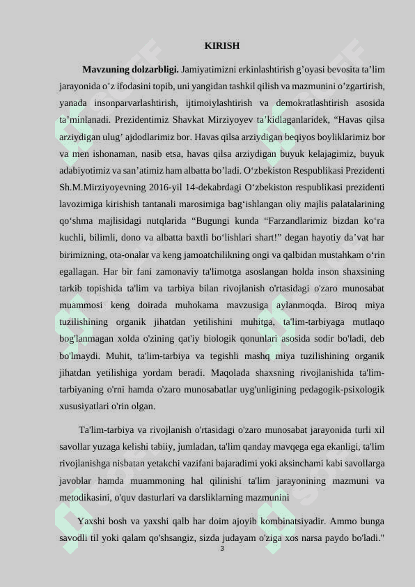 TARBIYAVIY ISHLARNI AMALIYOTDA TADBIQ ETISHDA PEDAGOGIK MAHORAT VA UNING ASOSIY TAMOYILLARI 3
