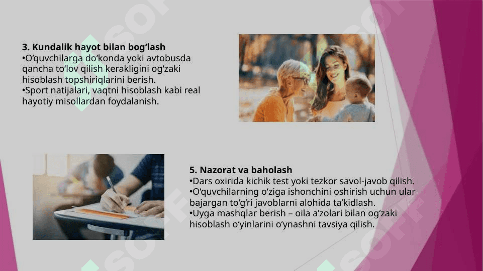 Boshlang'ich sinf matematika darslarida og'zaki hisob usullarini o'rgatish 3