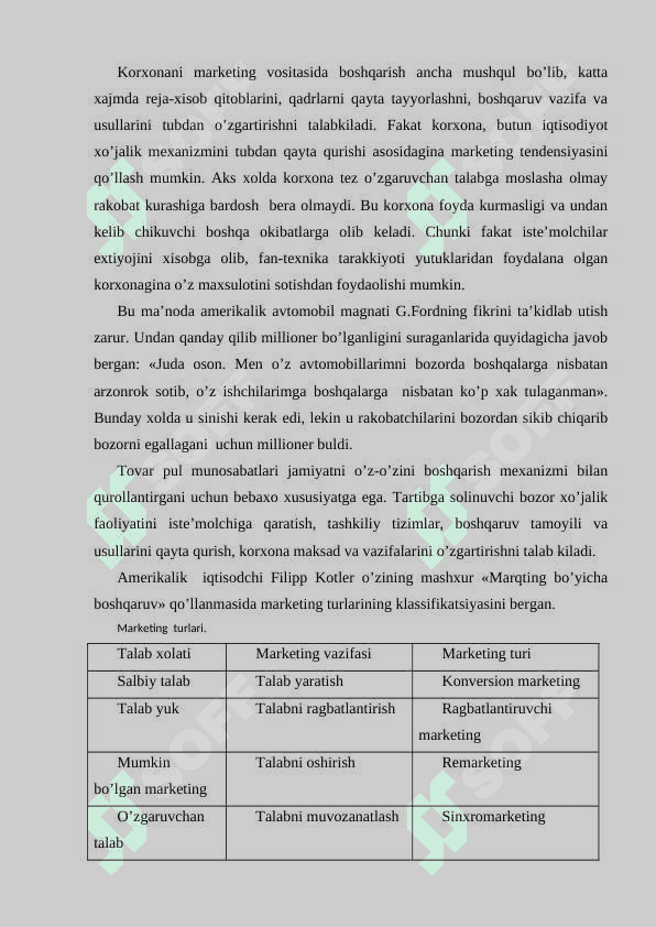 Marketing menejmenti 3