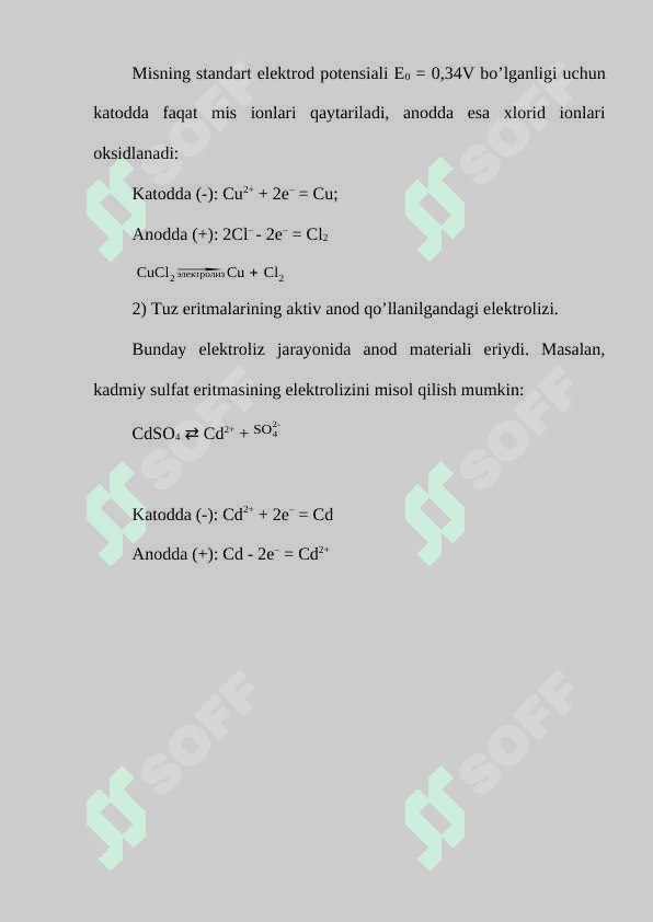 SUYUQLANMADA VA ERITMALARDA ELEKTROLIZ 5