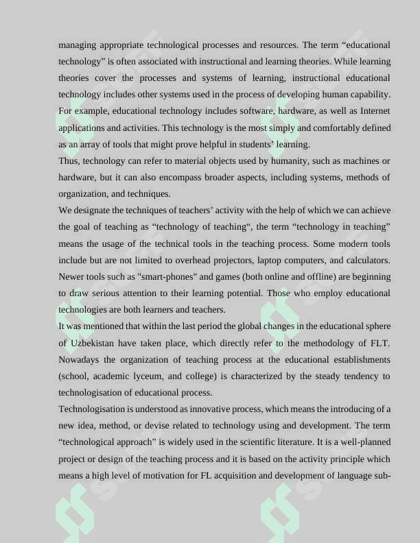 Using educational technologies in teaching English to A1 level learners 6