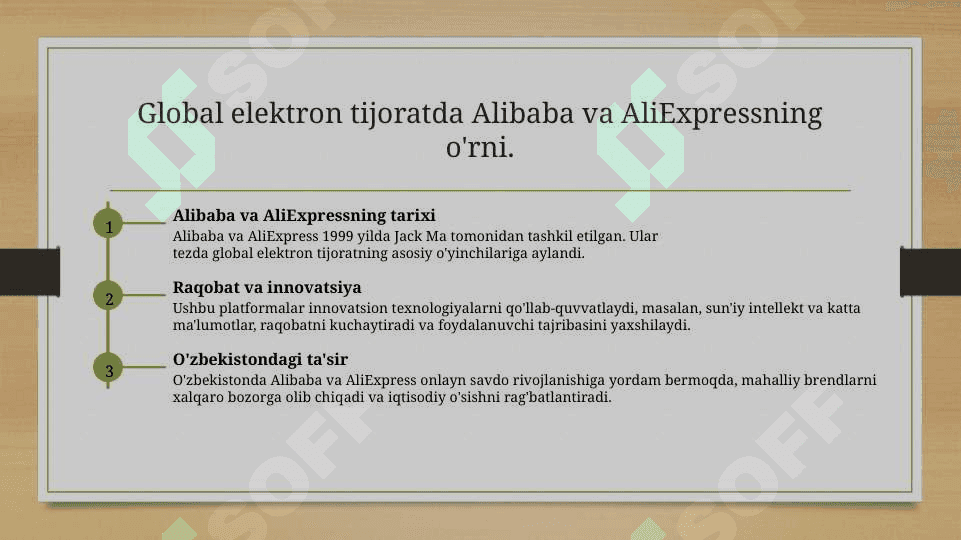Ali bobo raqamli iqtisodiyotida global elektron tijorat lideri sifatida 4
