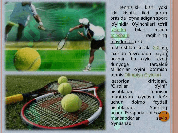 Tennis 2