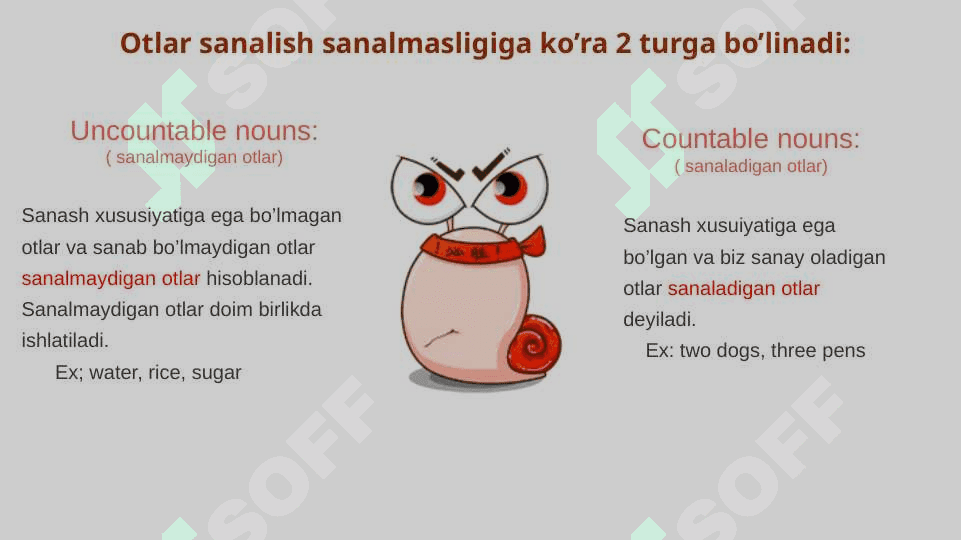 About noun prezentation 3