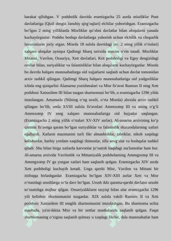 QADIMGI SHARQDA XALQARO MUNOSABATLAR VA DIPLOMATIYA 4