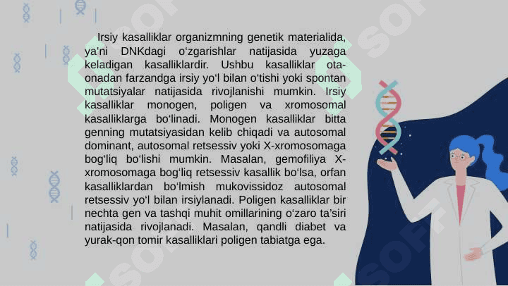 Irsiy kasalliklar gen terapiyasi 3