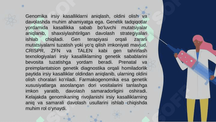 Irsiy kasalliklar gen terapiyasi 4