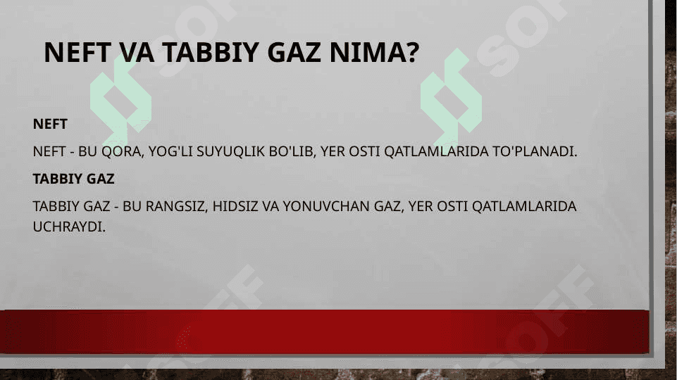 Neft tabiiy gaz va ularni qayta ishlash mahsulotlarini tozalashning kimyoviy usullari 3
