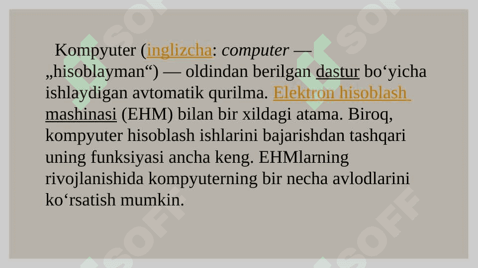 Kompyuterlar 2