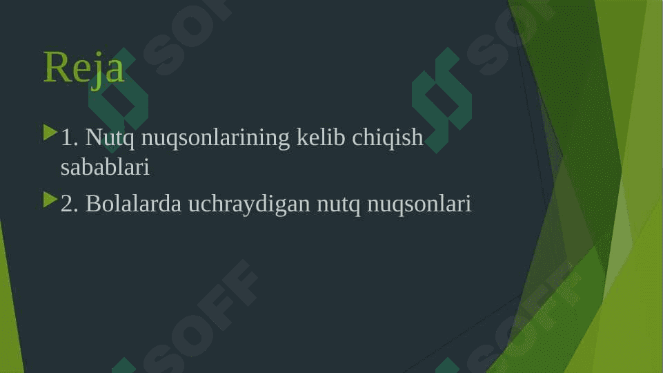 Nutq azolari periferik tizmlari patalogyasi 2