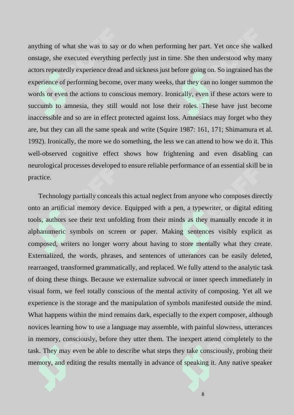 Cognitive stylistics 8