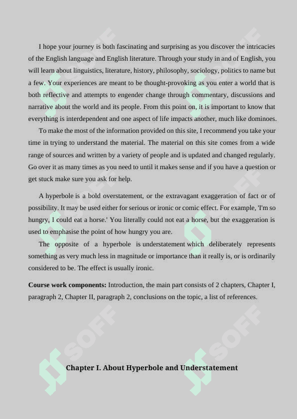 Hyperbole and Understatement 3